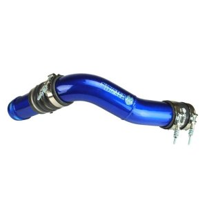 Ford F-250 Intercooler Pipe Kit - Sinister Diesel - Hot Side Charge Pipe - Sinister Blue - `11-`20